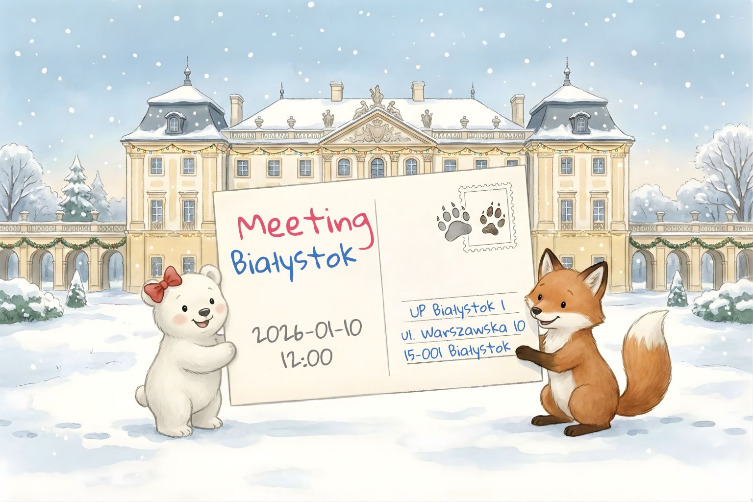 Informacja o spotkaniu w Białymstoku